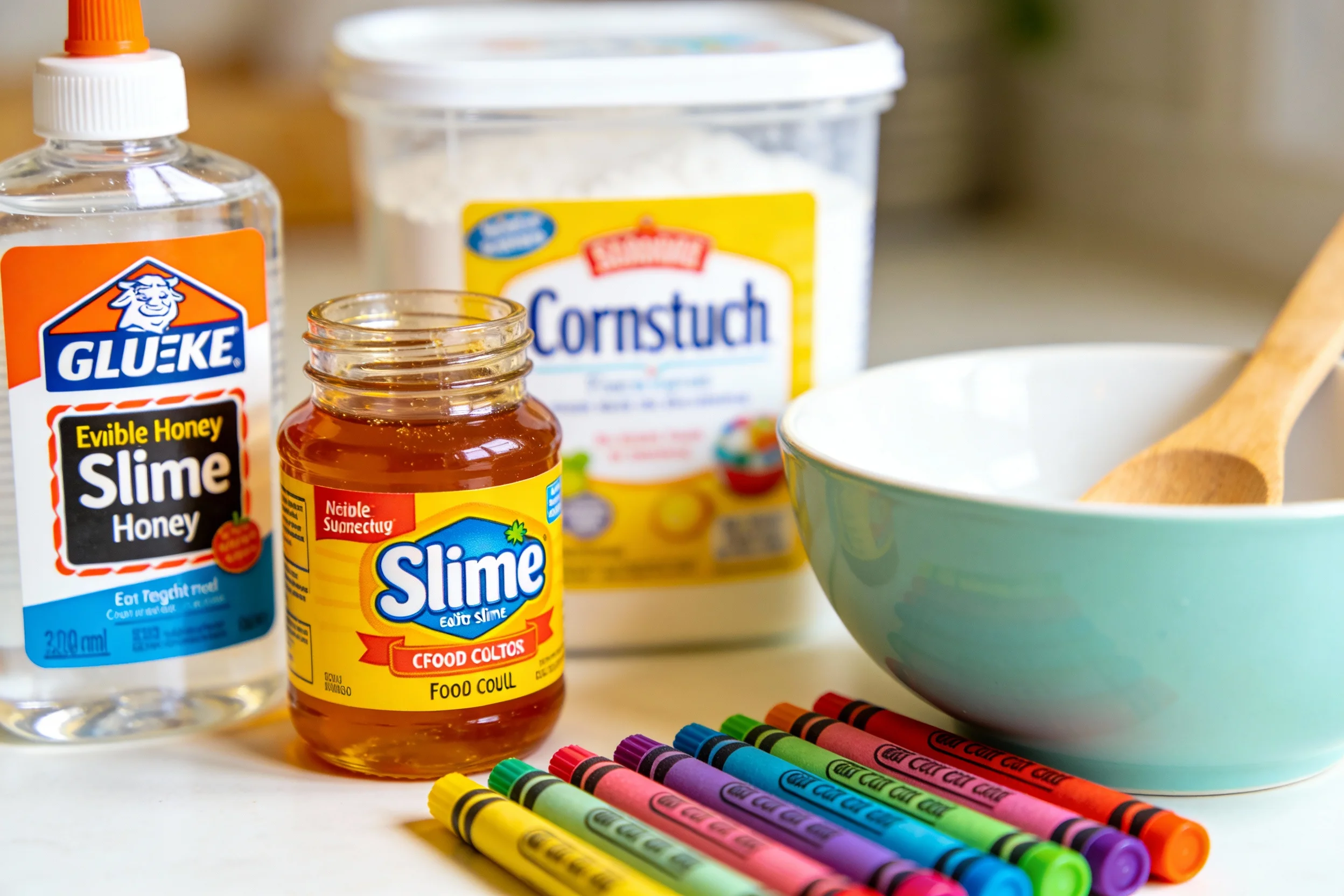 Ingredients of edible slime